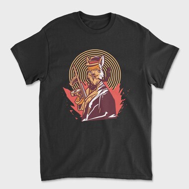 Gangster Alpaca, Unisex Men's T-Shirt