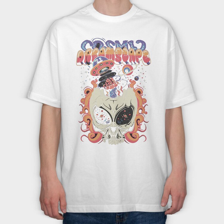 Angry Shark Neon, Unisex Men's T-Shirt