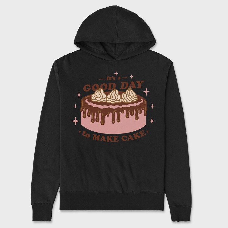 Godd Day to Make Cake, Унисекс Мъжко Суичър