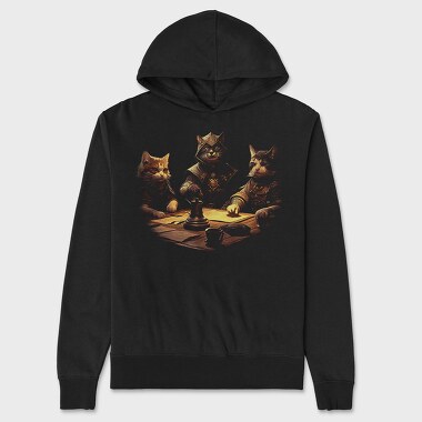 Cats Game, Unisex Men's Hoodie