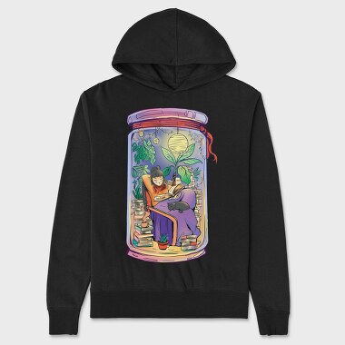 Jar Girl Books, Unisex Men's Hoodie