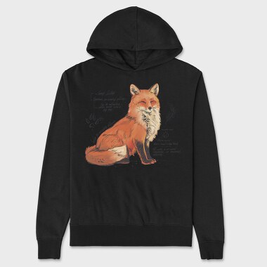 Fox Academia, Unisex Men's Hoodie