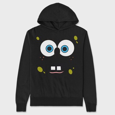 SpongeBob face 13, Unisex Men's Hoodie