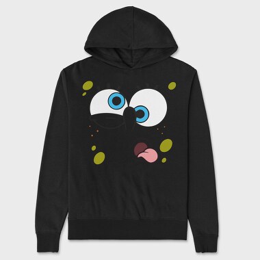 SpongeBob face 14, Unisex Men's Hoodie