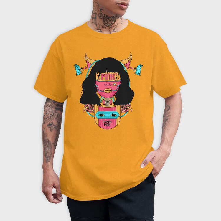 Gamer Retro Cartoon Npc, Unisex Men's T-Shirt