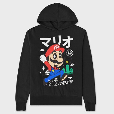 Mario Design 3, Unisex Men's Hoodie