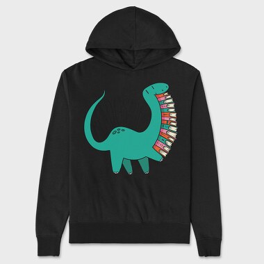 Readosaurus, Unisex Men's Hoodie