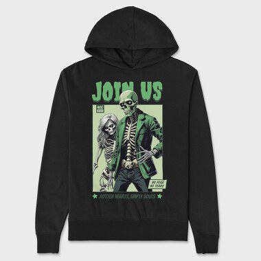 Join Us, Unisex Men's Hoodie