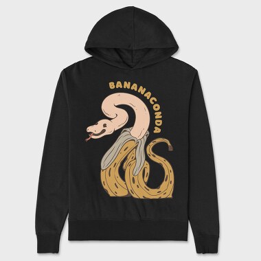 Banana Conda, Unisex Men's Hoodie