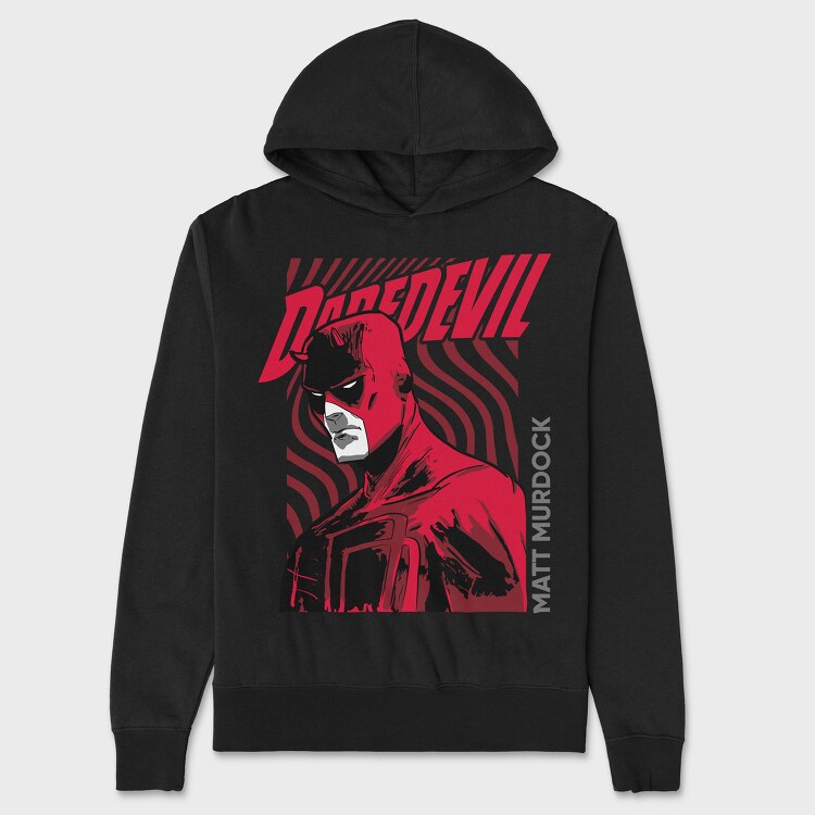 matt murdock, Унисекс Мъжко Суичър