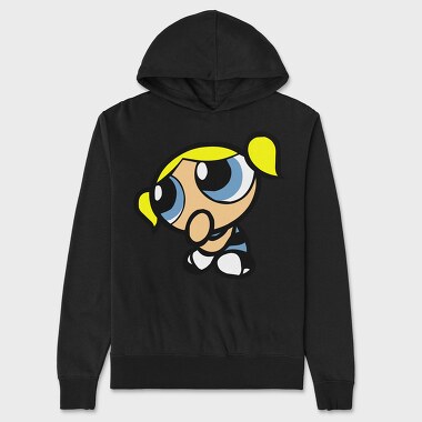 Cartoon Retro the Powerpuff Girls 3, Unisex Men's Hoodie