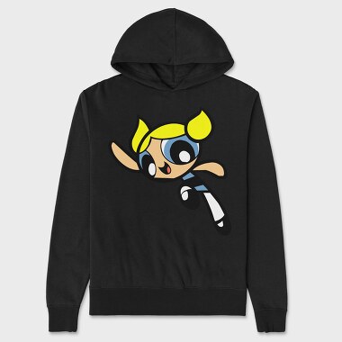Cartoon Retro the Powerpuff Girls 4, Unisex Men's Hoodie