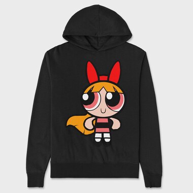 Cartoon Retro the Powerpuff Girls 6, Унисекс Мъжко Суичър