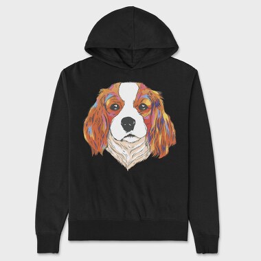 Cavalier King Charles Spaniel, Unisex Men's Hoodie