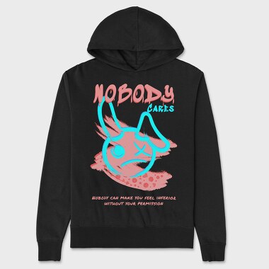 Nobody Cares Urban, Unisex Men's Hoodie