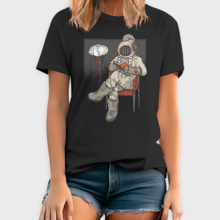 How I Social Distance, Unisex Men's T-Shirt