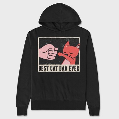 Cat Dad, Unisex Men's Hoodie
