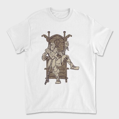 Viking Lady, Unisex Men's T-Shirt