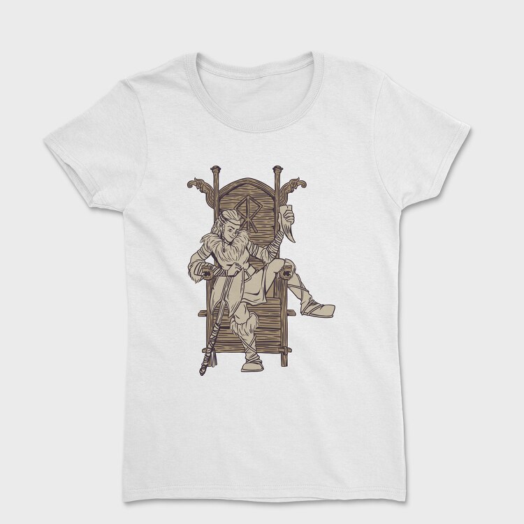 Viking Lady, Women's T-Shirt