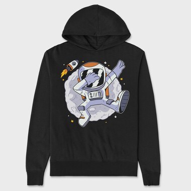 Astronaut Dabbing, Unisex Men's Hoodie