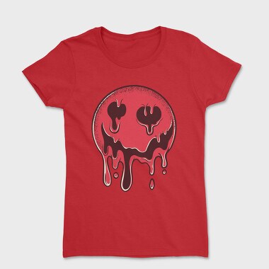 Droopy Smiley Face, Women's T-Shirt