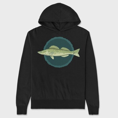 Fish, Unisex Men's Hoodie