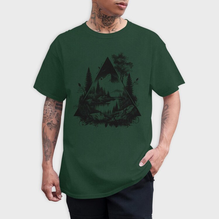 Fantasy_Landscape_11, Unisex Men's T-Shirt