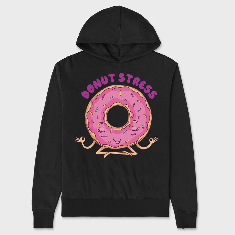 Donut Stress, Unisex Men's Hoodie