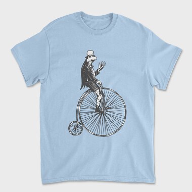 High Wheel Frog, Unisex Men's T-Shirt