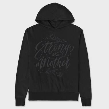 Lettering Mothers, Unisex Men's Hoodie