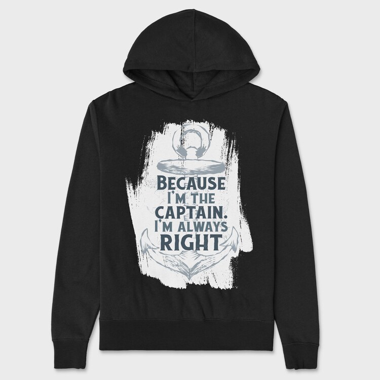 Captain, Unisex Men's Hoodie