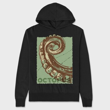 Octopus, Unisex Men's Hoodie