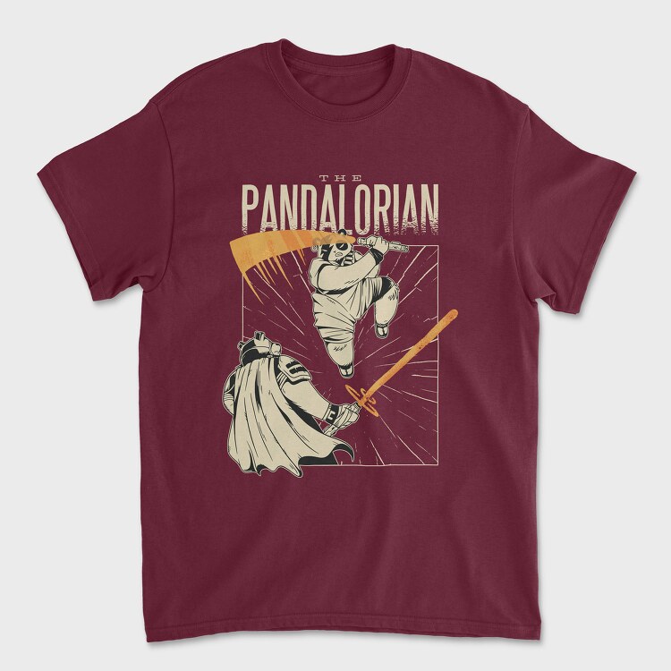 Pandalorian, Унисекс Мъжка Тениска