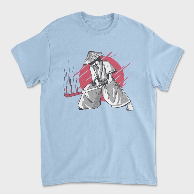 Unisex Men's T-Shirt, Samurai Blood