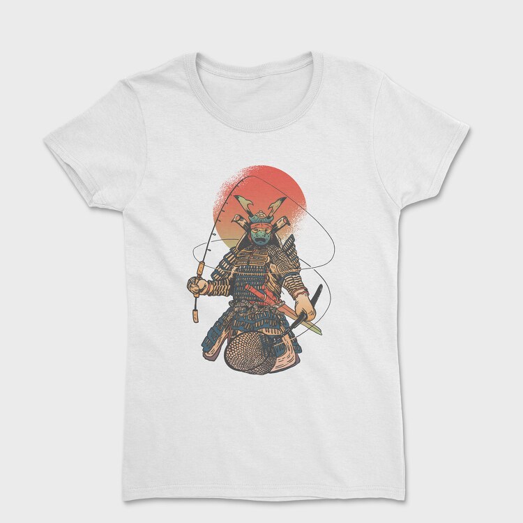 Samurai Spinning Rod Net, Women's T-Shirt