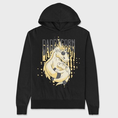 Daddycorn, Unisex Men's Hoodie