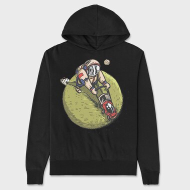 Lawnmower Astronaut, Unisex Men's Hoodie