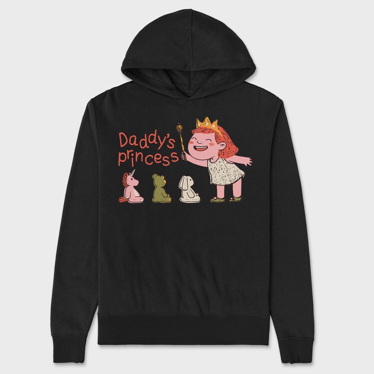 Daddys Princess, Унисекс Мъжко Суичър