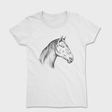 Horse Hand Draw, Women's T-Shirt