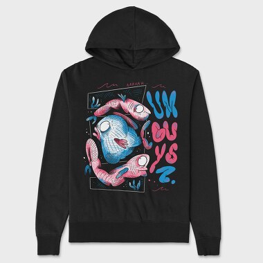 Ocean Creatures 11, Unisex Men's Hoodie