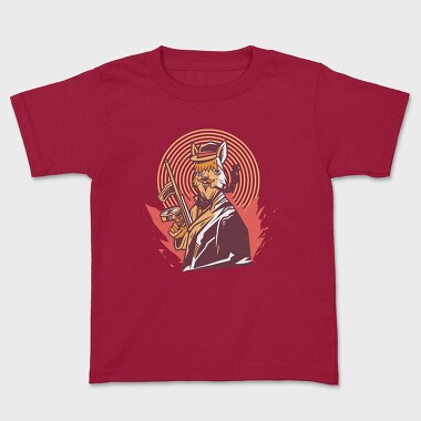 Gangster Alpaca, Kids' T-Shirt