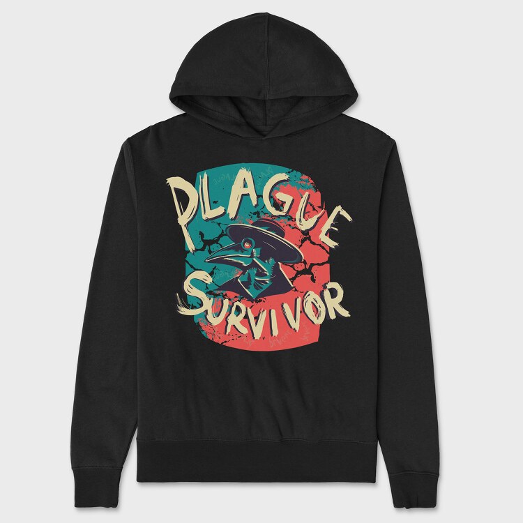 Plague Survivor, Унисекс Мъжко Суичър