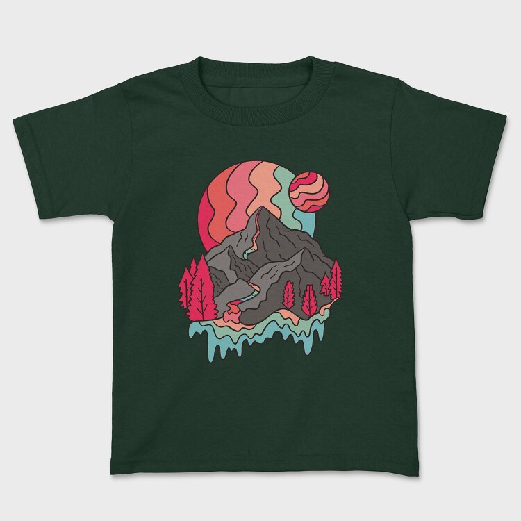 Otters Swimming, Unisex Men's T-Shirt
