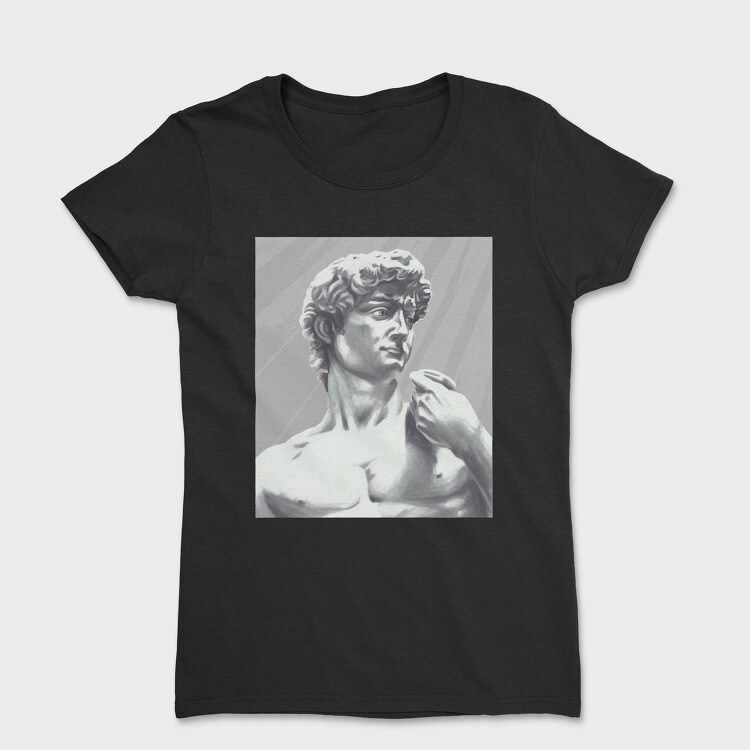 David Statue, Women's T-Shirt