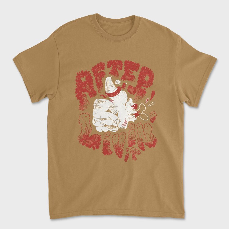 Realistic Wolf Monocrhome Howl, Kids' T-Shirt