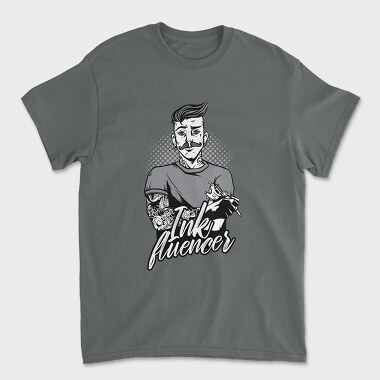 Ink Fluencer, Unisex Men's T-Shirt