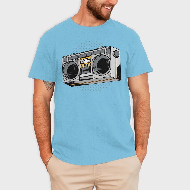 Robot Invasion 01, Unisex Men's T-Shirt