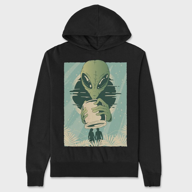 Alien Humans, Unisex Men's Hoodie