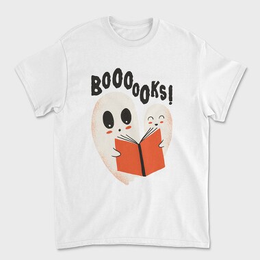 Boooooks, Unisex Men's T-Shirt