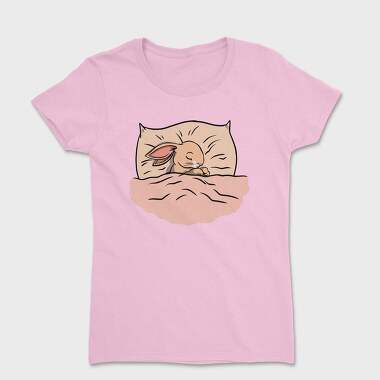 Bunny Sleeping, Women's T-Shirt